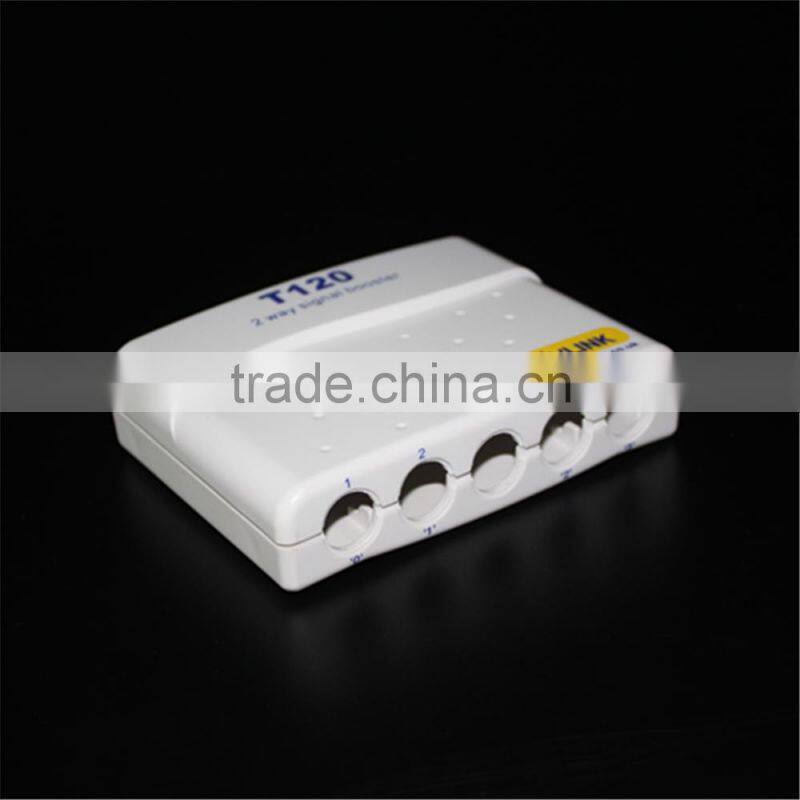 white antibacterial square tube connector