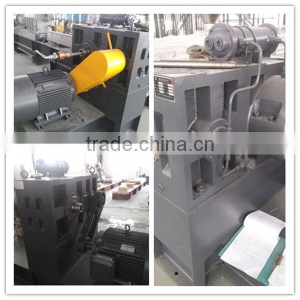 plastic recycling screw extruder pet/LDPE pp/pe film/scrap single line