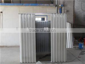 galvanized steel garden shed