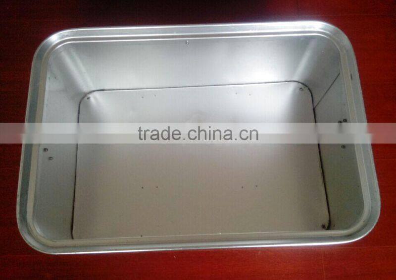 Aluminum Maritime seafood transfer container, storage tool for cargo