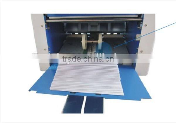 CE Certification Desktop 6 Plates A3 Size Sheet folding Machine