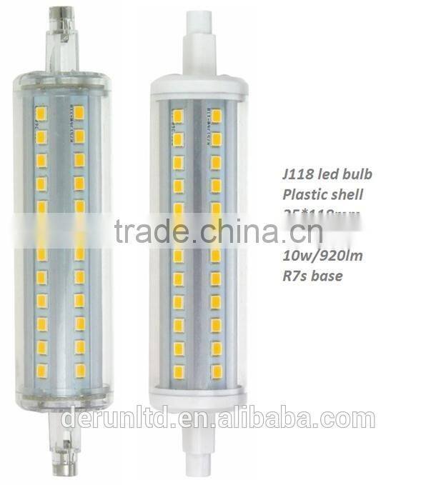 New product J118 led lighting 10W clear R7S CE RoHS
