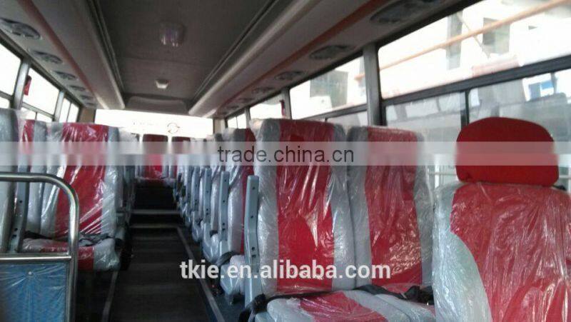 24-31 Seats middle bus BWC6733KA sales in Tanzania