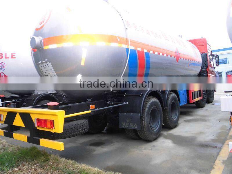 Dongfeng Kingland 8X4 LPG Transportation Truck,lpg delivery truck
