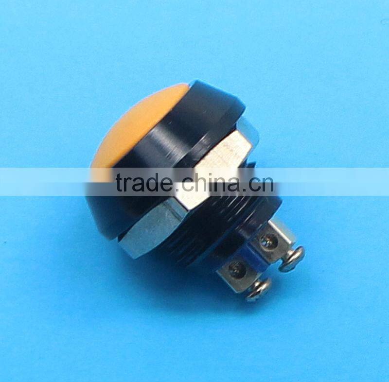 12mm metal waterproof momentary switch