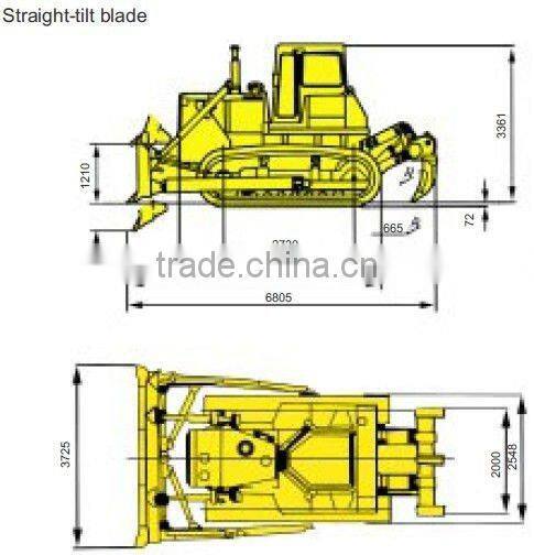 Heavy Dozing Machine SHANTUI 220HP SD22