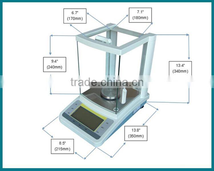 0.1mg clever digital carat chemical scale