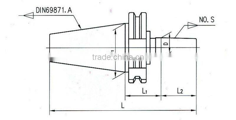 DIN DRILL CHUCK ARBORS
