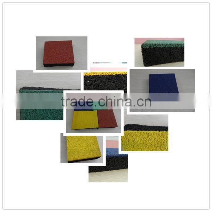 Sound Insulation Rubber Flooring for Fitness Room/Gym Rubber Flooring