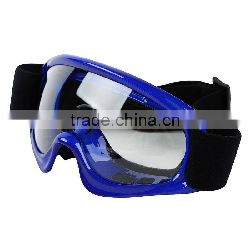 DOT Youth Blue Flame Dirt Bike ATV BMX Motocross Helmet w/ Goggles+gloves S M L