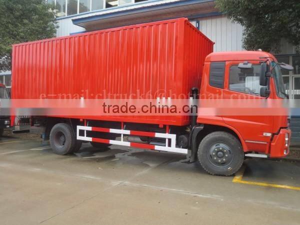 210hp DONGENG Kingrun 4*2 Lorry Truck 15 ton