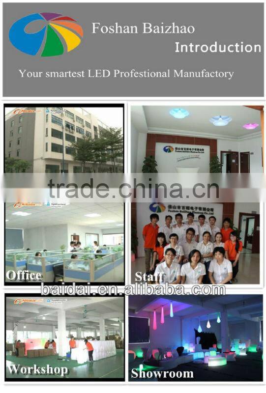 LED flower pot snake shape