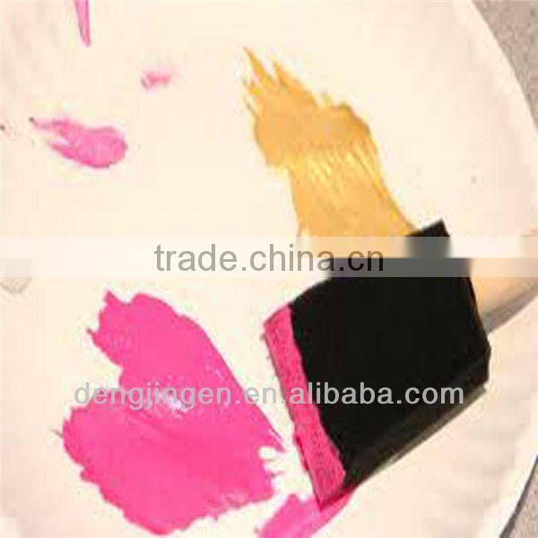 Low-density Flexible Durable Oil Painting Yellow Color Paint Foam Roller Brush