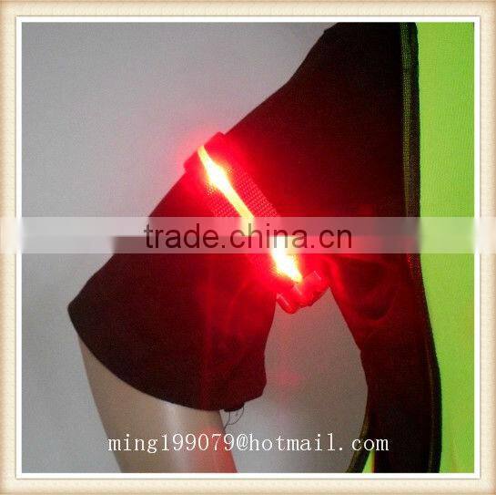 manufacturer Promotinal LED Light Reflective Safety Arm Band