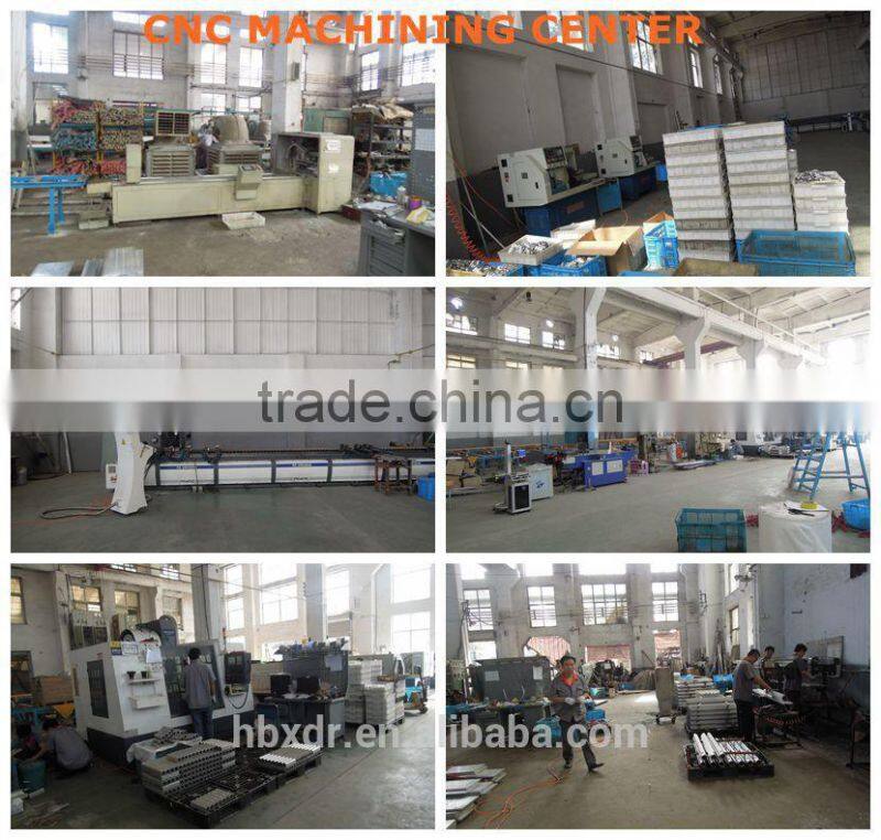 Aluminum frame profile for trade show booth structure