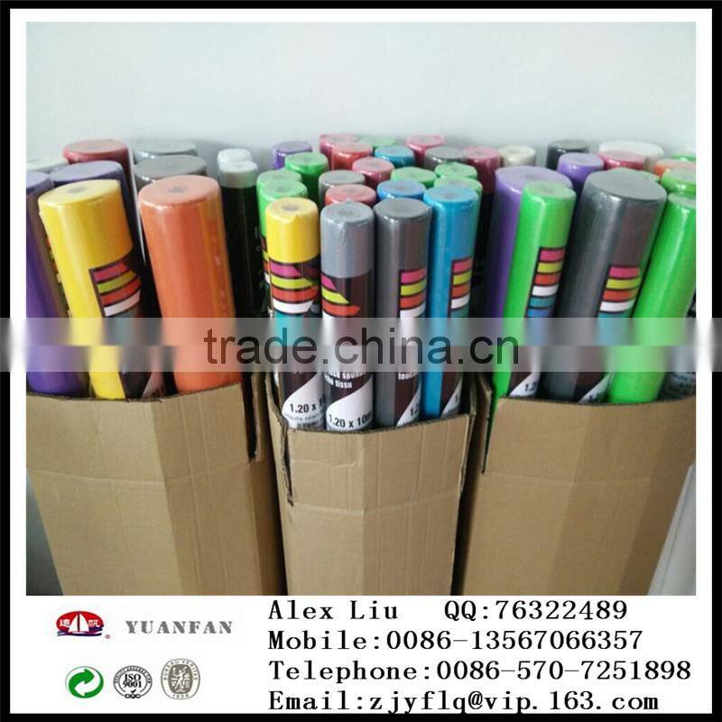 Small roll pp non woven table cover