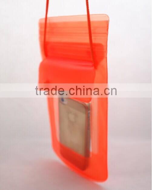 Mobile Phone PVC travelling bag/ travel bag for cell phone/ pvc waterproof bag