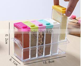 Household seasoning box/color container Mini plastic seasoning container