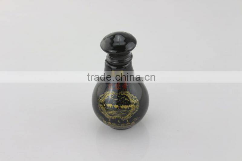 China suppliers custom design ceramic pharmaceutical medicine bottles