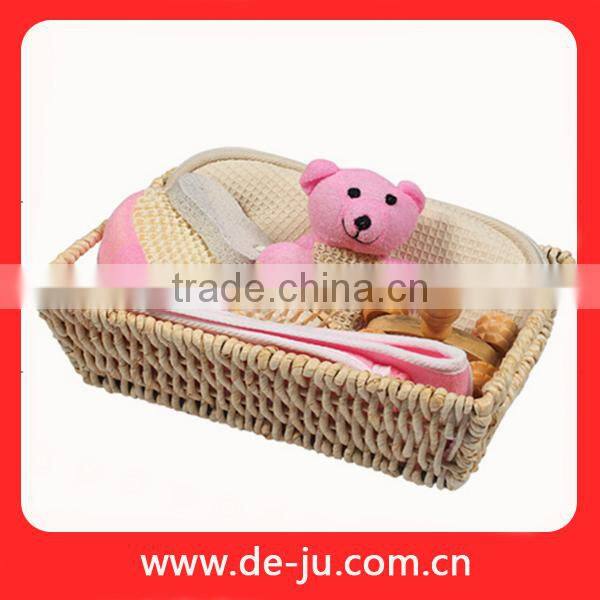 Wholesale Ratten Square Bin Professional Bath Set