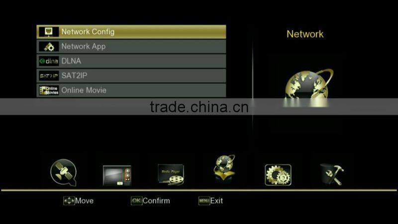 V8 Golden DVB-S2+T2/C 1080P Full HD IPTV Set Top Box Support Cccam Youtube 3G Powervu PVR Digital Satellite Combo Receiver