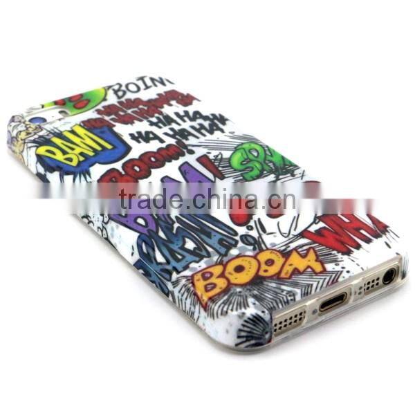 Low MOQ Custom IMD Technology TPU Phone Case For Iphone 5