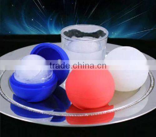 Mini Creative Soft Silicone Ice Ball Tray Maker Sphere Ice Mold
