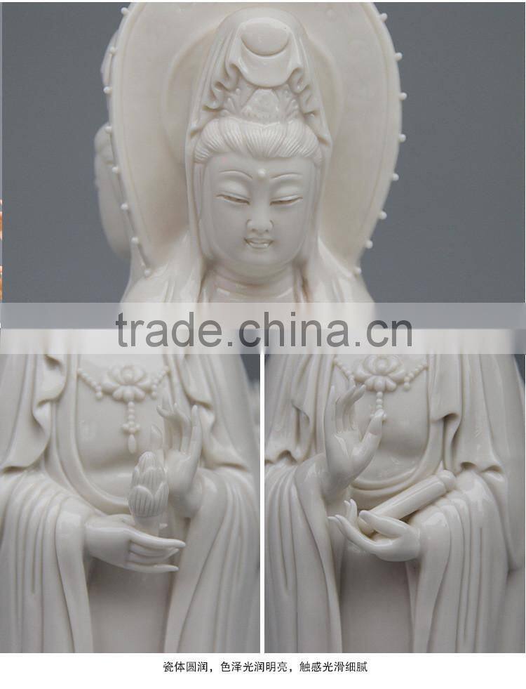 Religious ceramic buddha statue for sale