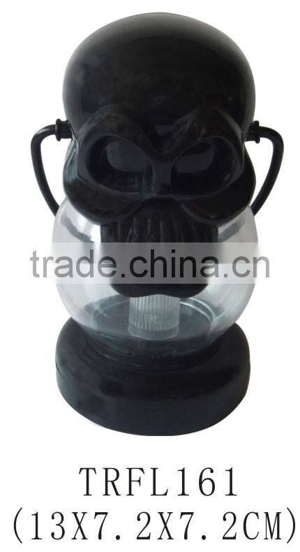 Halloween plastic pumpkin shape decoration hanging LED lantern