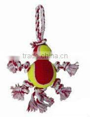 Pet Biting Training Balls with a Tug