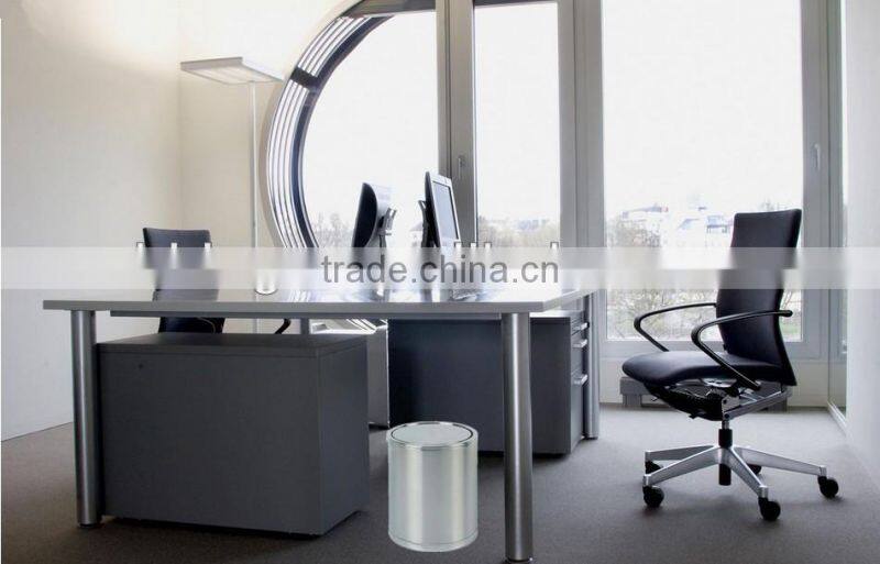 Hot sale commercial indoor steel trash can/kitchen waste bin/hotel guest room/living room dustbin/hotel room garbage can GPX-157