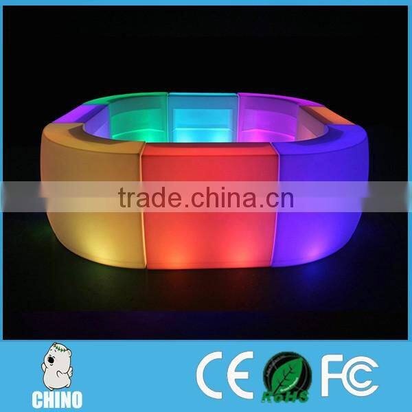 Led light ktv night games bar table luminous counter