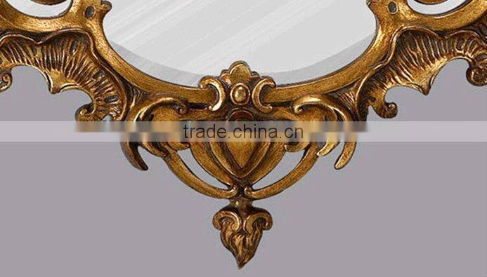 Small size resin Living room Decorative wall mirror FA-033S-01
