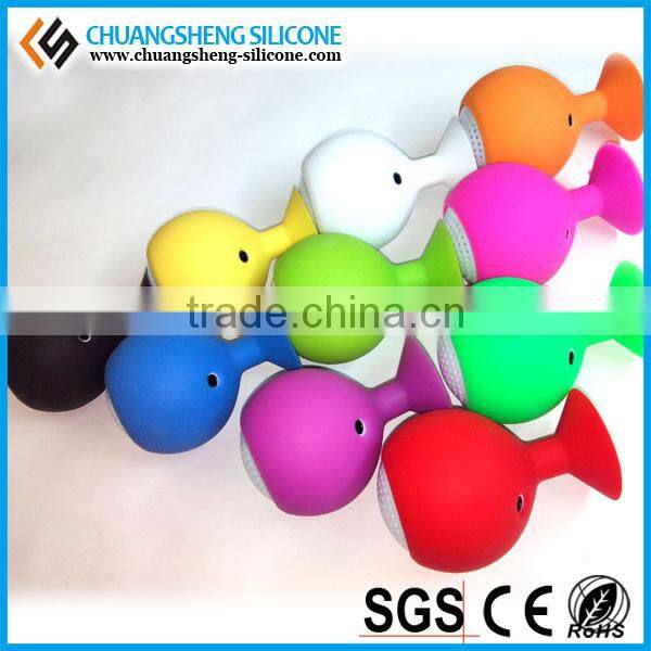 Waterproof mini wireless bluetooth mobile phone holder stand pad speaker
