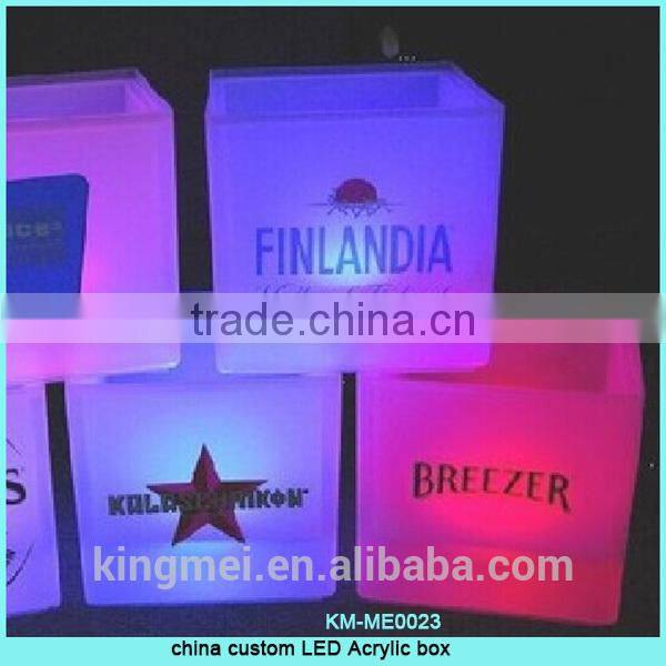 2015 custom colorful acrylic table number stands for restaurant
