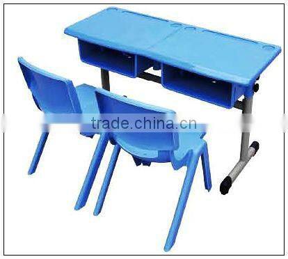 BEST SCHOOL FURNITURE SET/DOUBLE CHILDERN TABLE AND CHAIRS LT-2146D