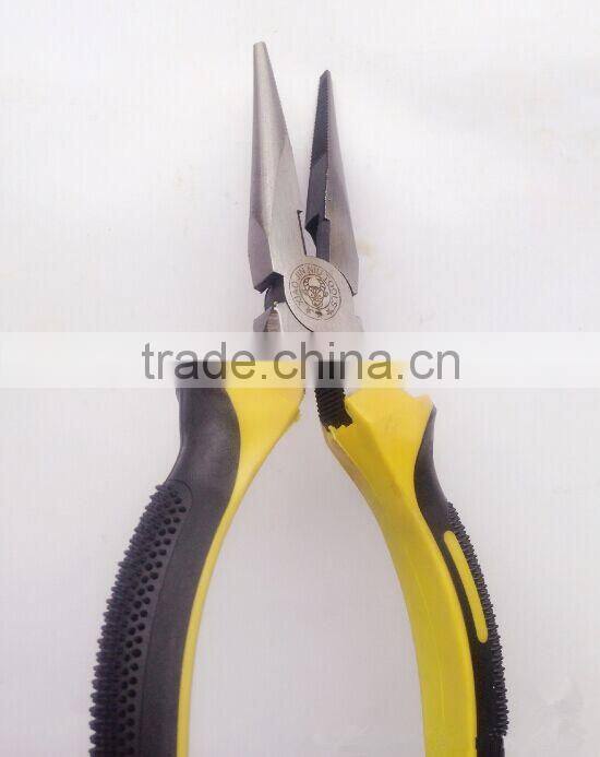 Stainless long flat nose pliers function