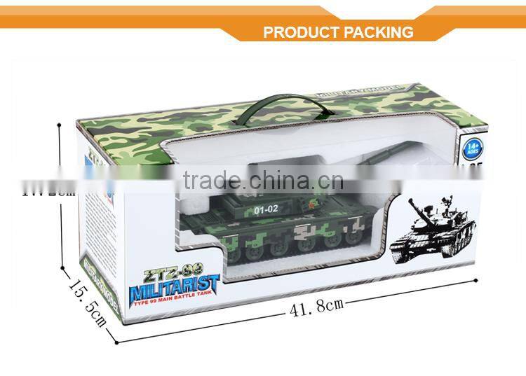 1:35 ZTZ-99 type battle rc tank China diecast model full metal rc tank