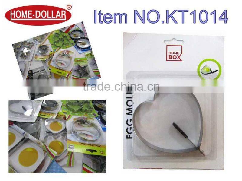 High quality heart shape stainless steel cookie cutter in cookie tools