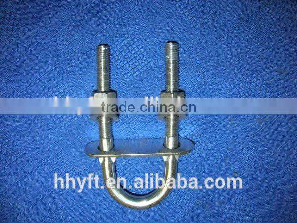 1/2"*16"galvanized anchor bolt with nuts and washers on hot sale