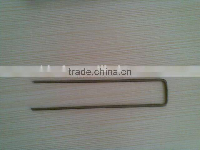 Staples/ Galvanized ground pin china supplier