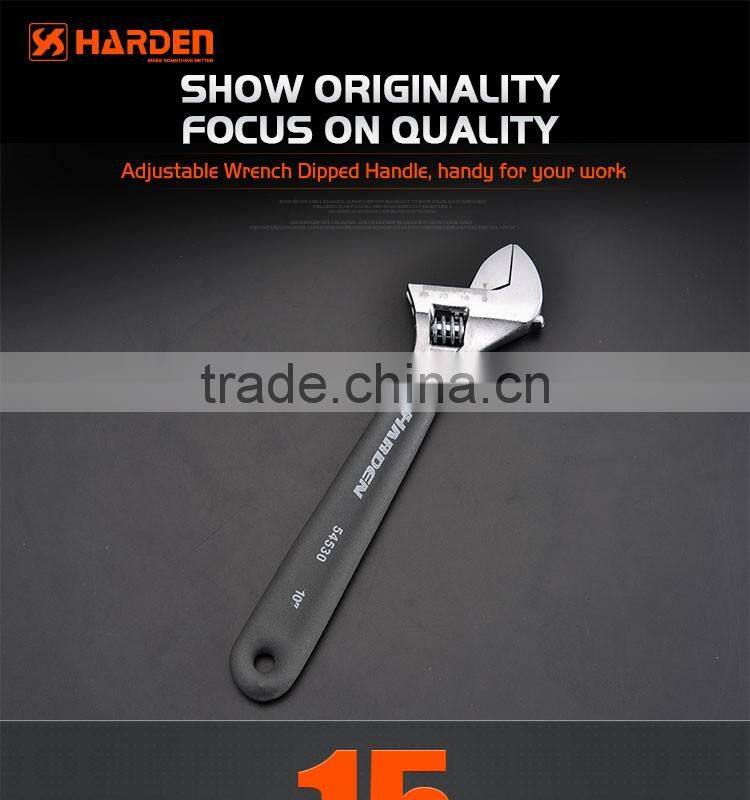 Professional Dipped Handle Adjustable Wrench