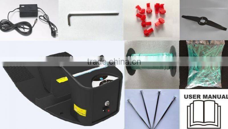 s510 lawn mower, programmable software, adjustable grass height, easy replacement with two years warranty