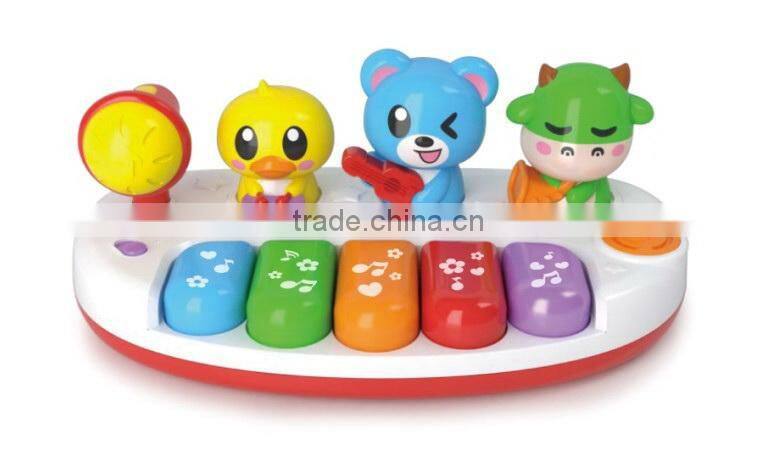 baby play fun ABS musical electronic learning toys with EN71