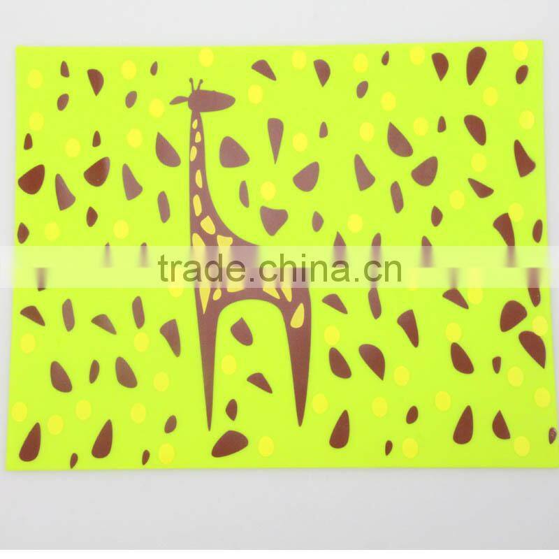 Silicone decorative table mat dining table mat,silicone placemat