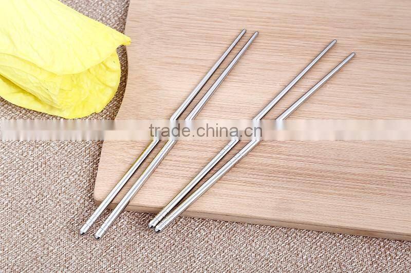HT69 New Stainless Steel Healthy Chopsticks Gift Bulk Wholesale
