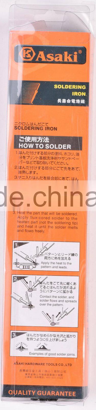 AK-9030 high grade stainless steel soldering iron 30W/40W/60W