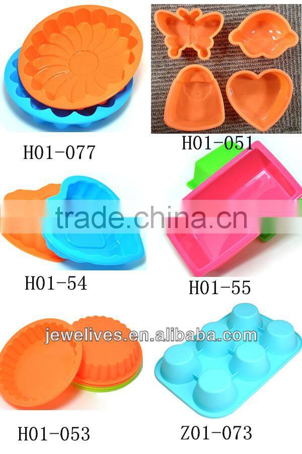 Sedex Approved Factory 100% Food Grade Silicone Egg Shaped Cake Pan