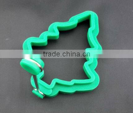 Hot sale Christmas tree shape egg mold with handle