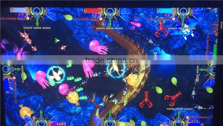 (Dianfu) IGS Ocean King 2/Dragon King fishing arcade game machine 55 inch screen 8-player model Available